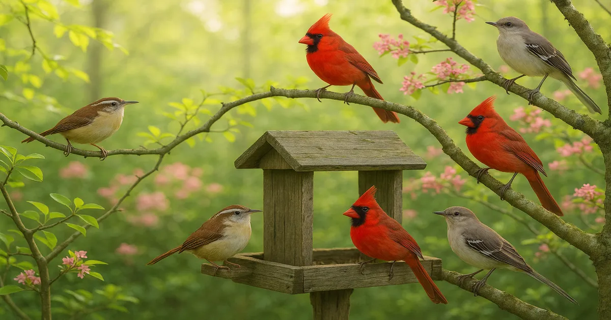 Common Birds in South Carolina: ID Guide for Every Region