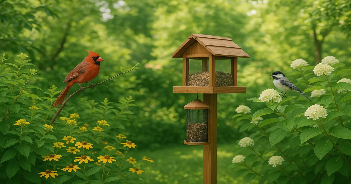 How to Attract Birds and Squirrels to Your Backyard