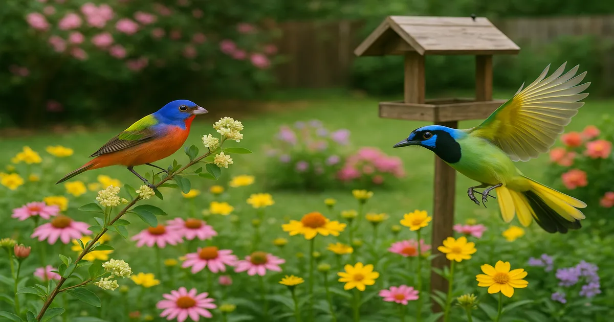 How to Attract Exotic Birds to Your Backyard