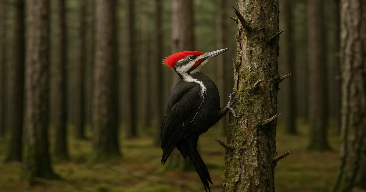 How to Pronounce Pileated Woodpecker (Plus ID & Facts)