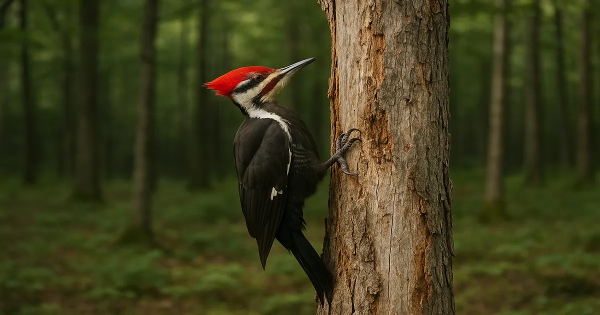 Pileated Woodpecker: Pronunciation, ID & Field Guide