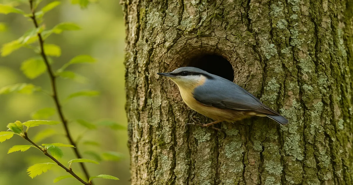 What Does a Nuthatch Nest Look Like? Full Guide