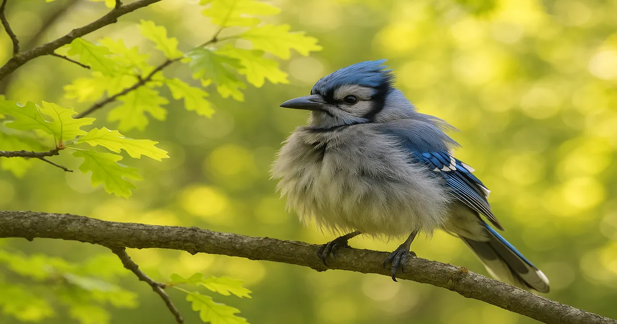 Why Is a Blue Jay Puffed Up and Fluffy? Behavior Explained