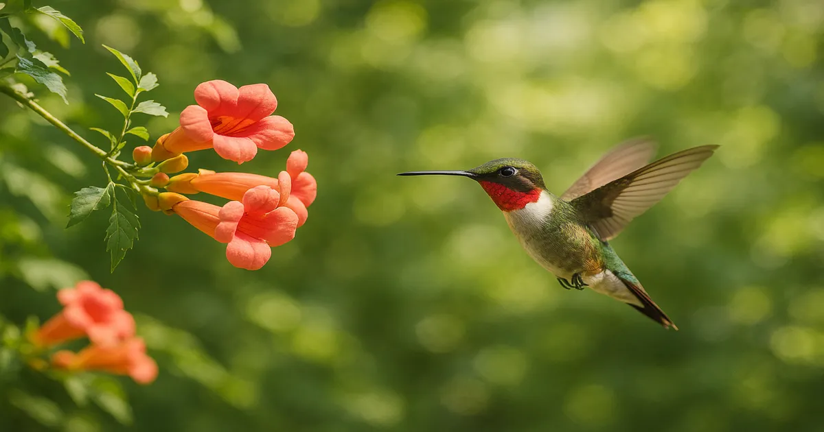 Spots, Colors & Marks on a Hummingbird's Belly Explained